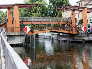 Zugbrücke über die Havel in Zehdenick
